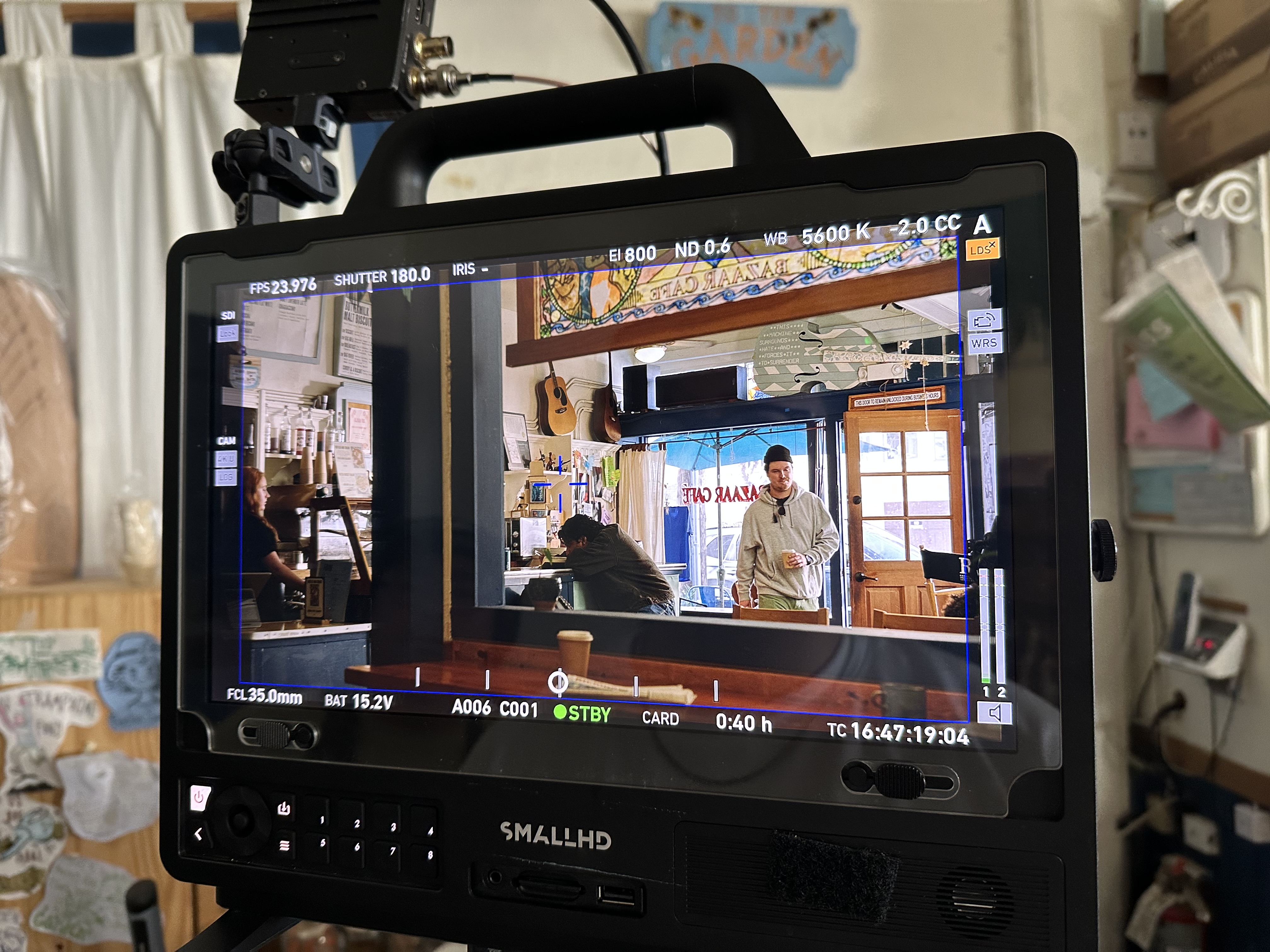 Behind the scenes prop styling