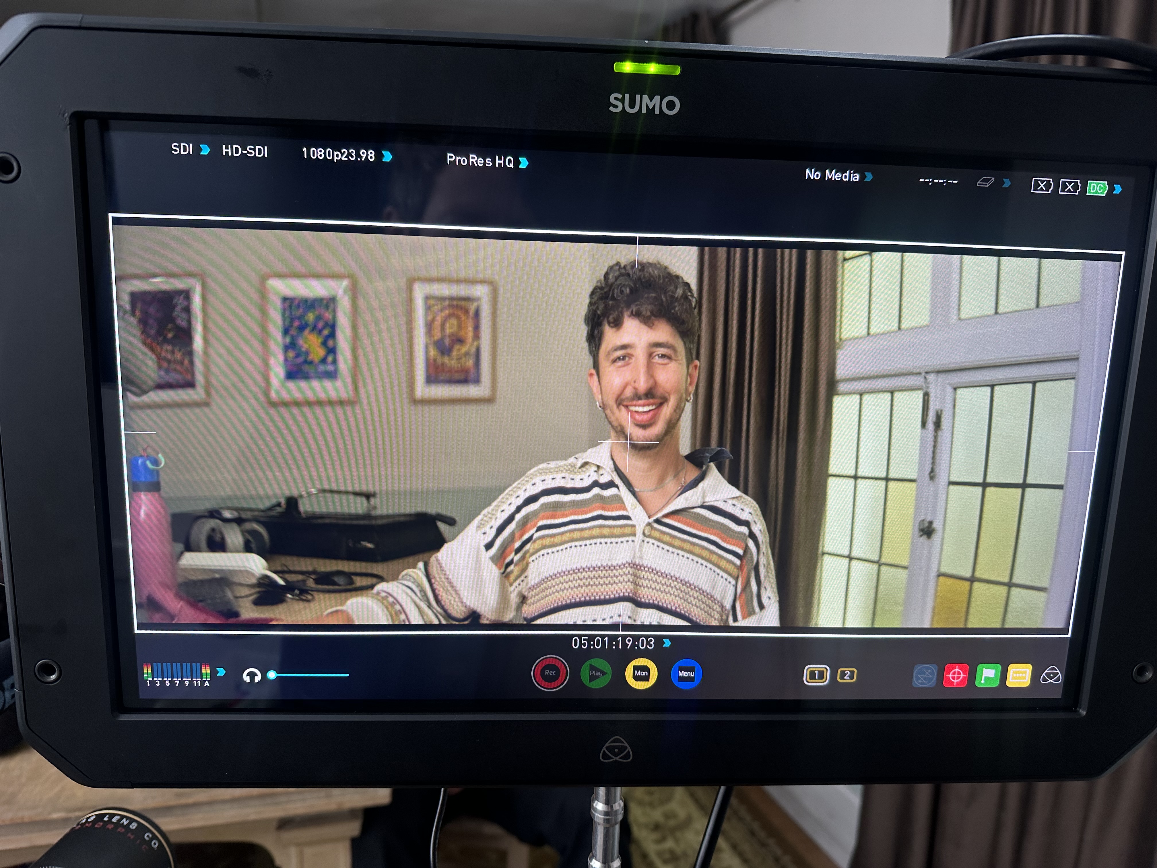 Behind the scenes production design