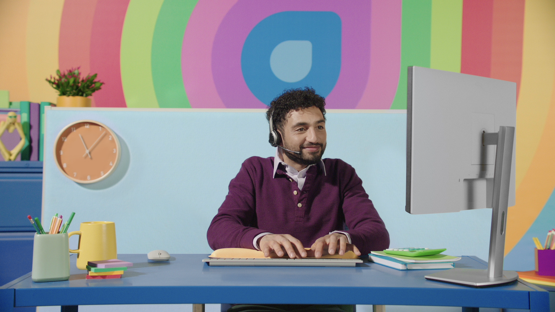 Freshworks brand campaign prop styling