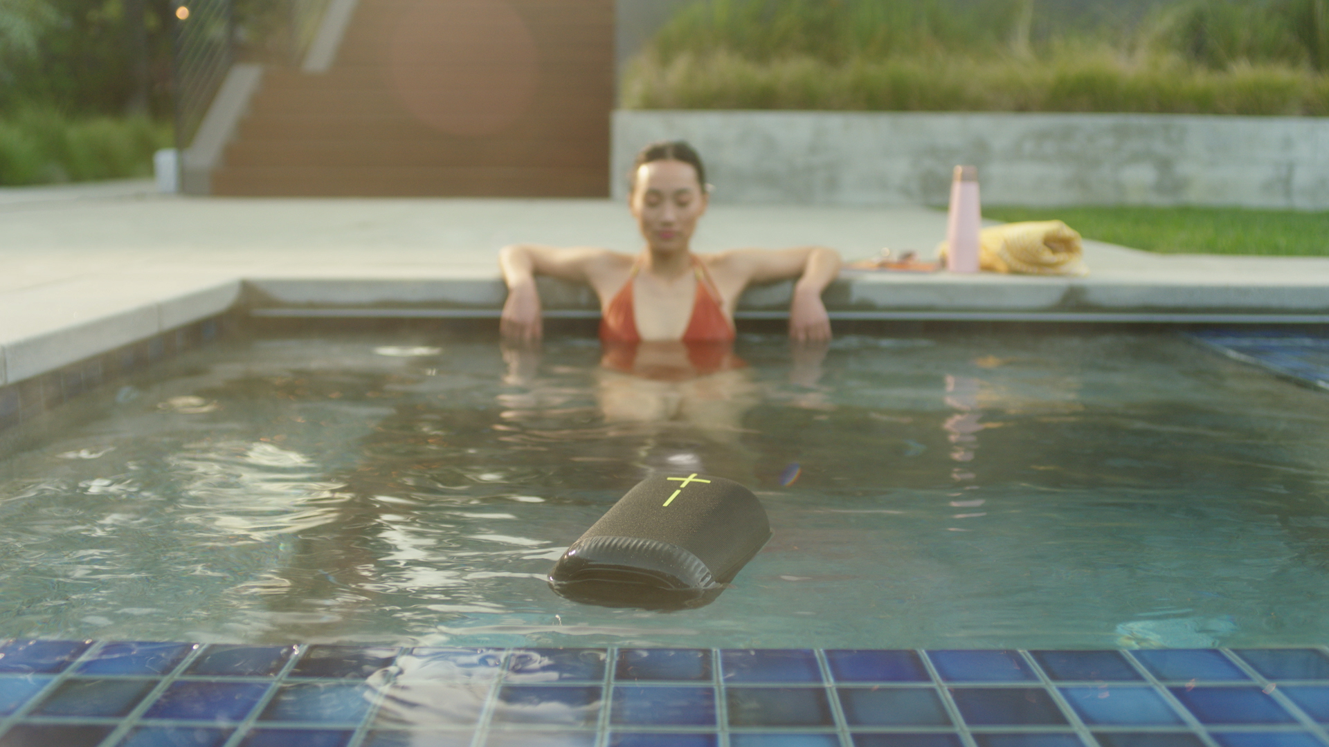 Logitech Epic Boom speaker product photography